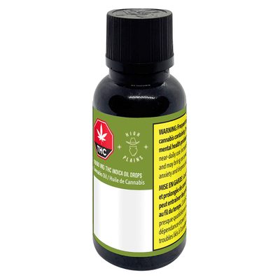 1000mg THC Indica Oil Drops | 35ml